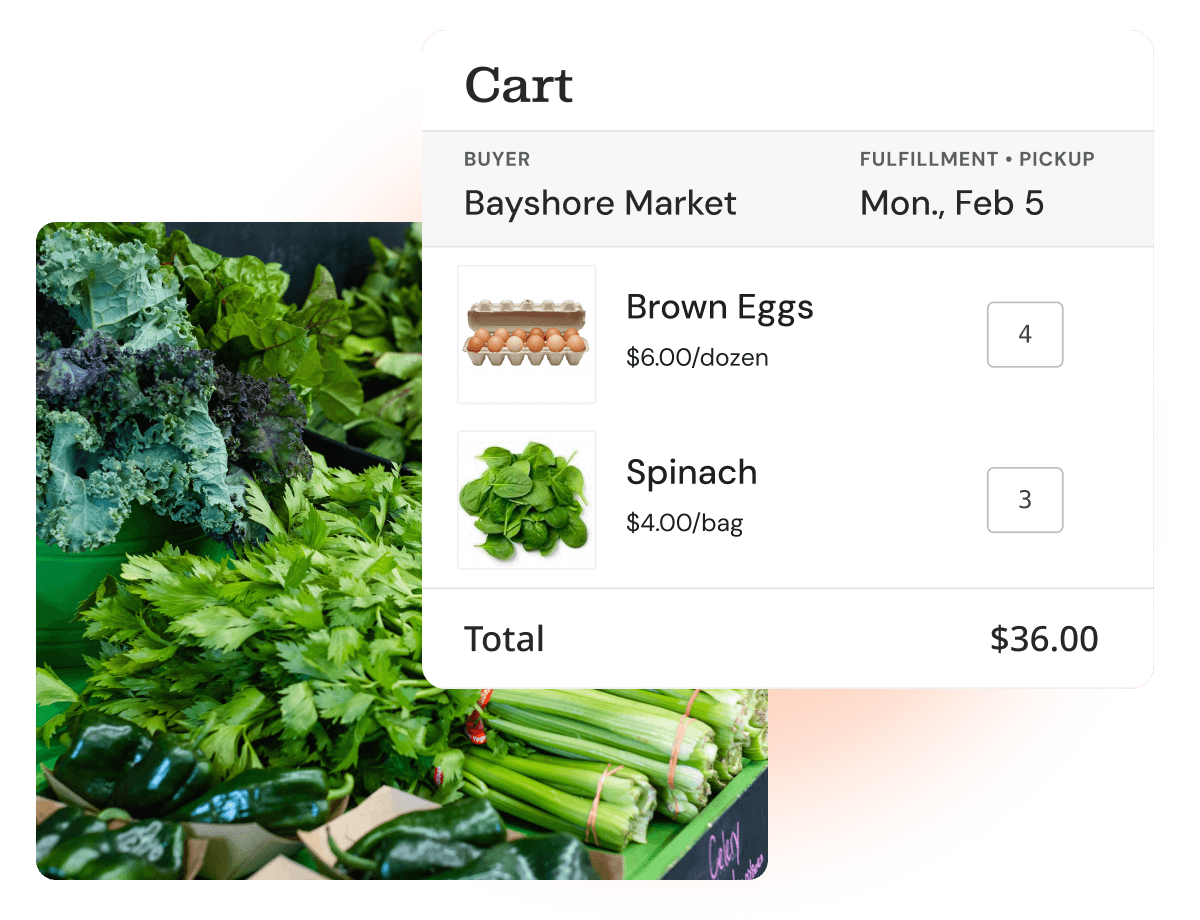 Easy, online ordering for buyers