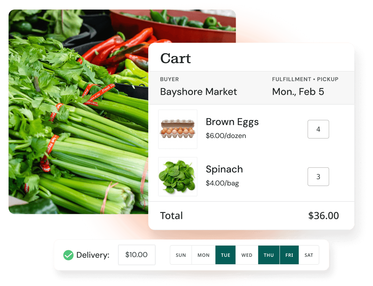 Easy, online ordering for buyers