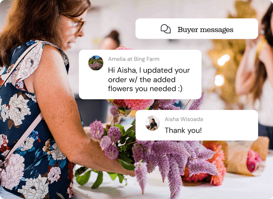 Connect with local farmers