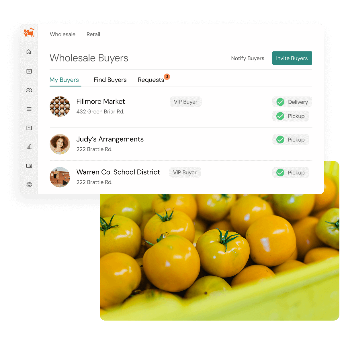 Marketing, sales, and order fulfillment in one spot